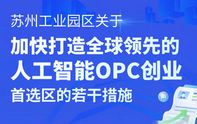 苏州OPC一人公司政策详情